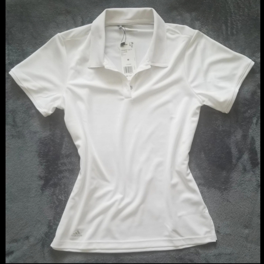 ADIDAS Golf/Polo Shirt,  size Medium